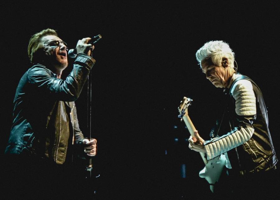 U2. V Berlíně koncertovali skvělí U2. Foto: Jaroslav Kutheil
