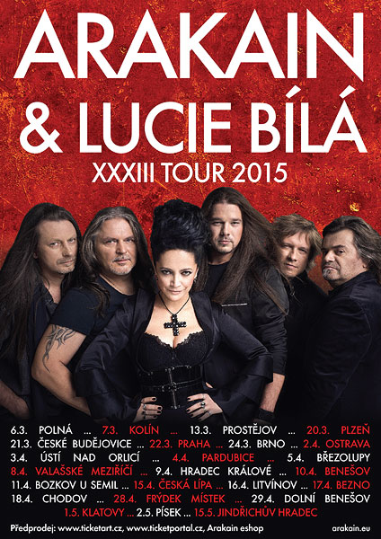 Arakain  Lucie Bílá XXXIII Tour 2015