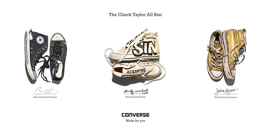 converse made by you 