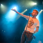 Astronautalis s kapelou v Lucerna Music Baru