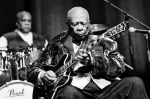 Bluesový král B.B. King vystoupil v Praze, doprovodil ho John Mayall s kapelou