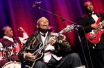 Bluesový král B.B. King vystoupil v Praze, doprovodil ho John Mayall s kapelou