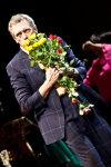 Hugh Laurie předvedl v Brně svůj hudební talent