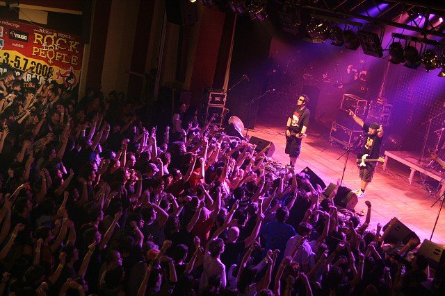 Zimní Rock for People v Hradci