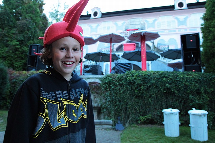 Kašpárek v rohlíku v Krumlově