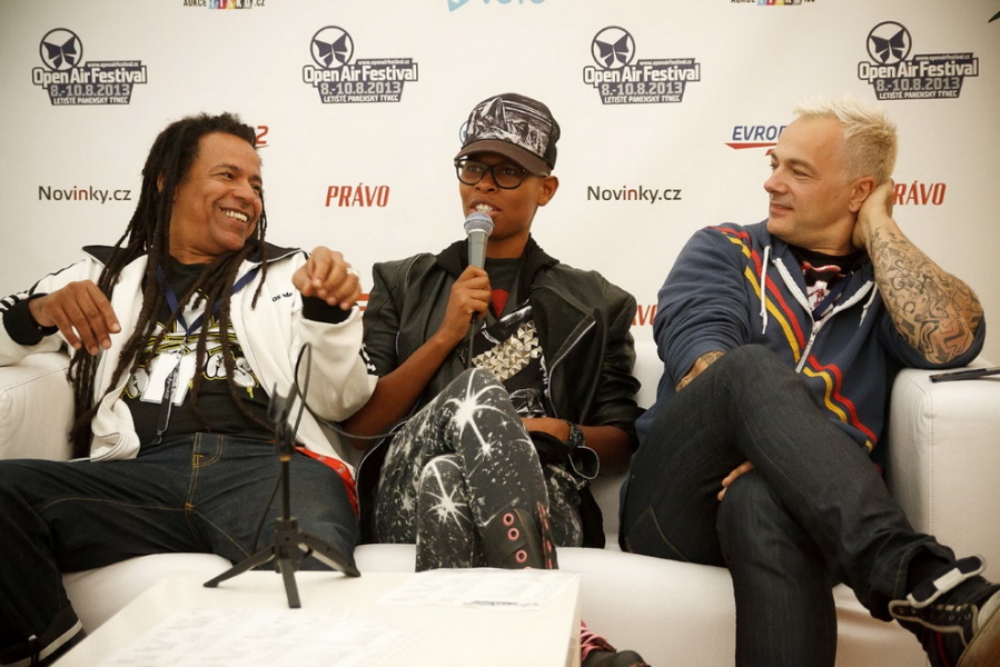 Skunk Anansie přijeli na Open Air Festival ve výborné formě