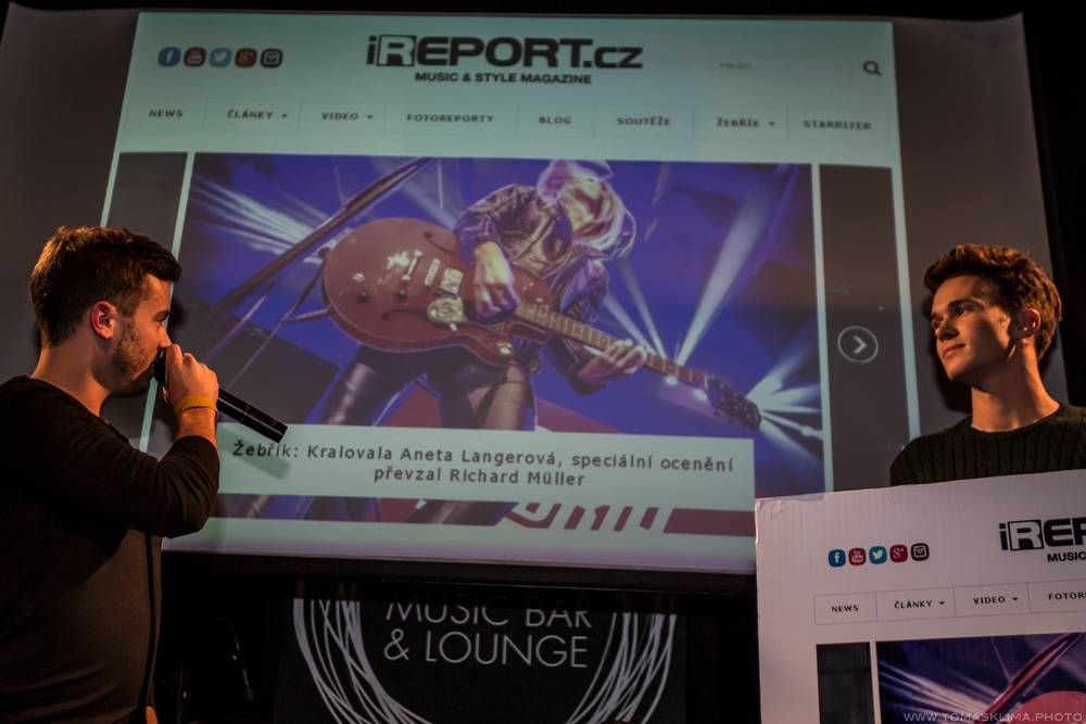 U křtu iREPORTu v La Loce byli Boris Carloff, Tomáš Kraus či Sabina Křováková