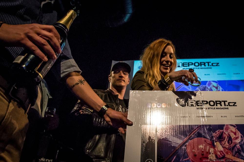 U křtu iREPORTu v La Loce byli Boris Carloff, Tomáš Kraus či Sabina Křováková