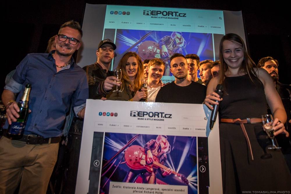 U křtu iREPORTu v La Loce byli Boris Carloff, Tomáš Kraus či Sabina Křováková