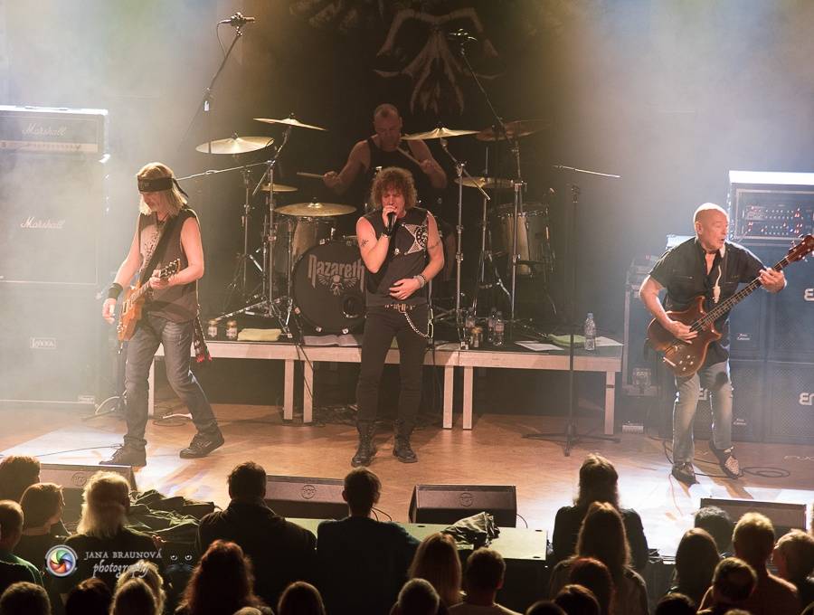 Love Hurts a další hity zahráli Nazareth v Plzni
