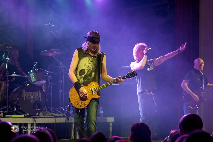 Love Hurts a další hity zahráli Nazareth v Plzni