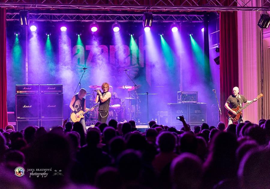 Love Hurts a další hity zahráli Nazareth v Plzni