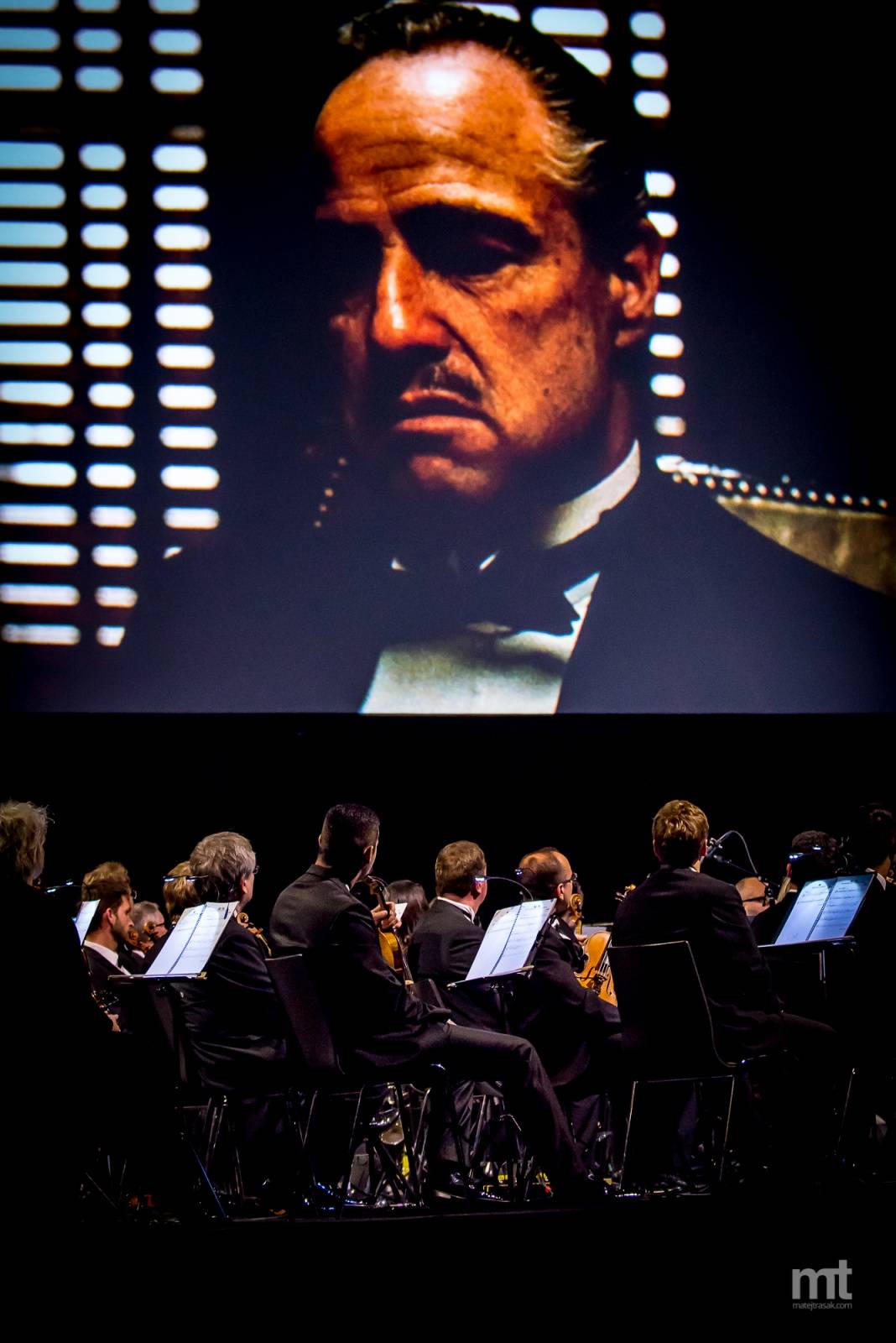 The Godfather Live v Praze: Filmového Kmotra doprovázel ve Foru Karlín živý orchestr