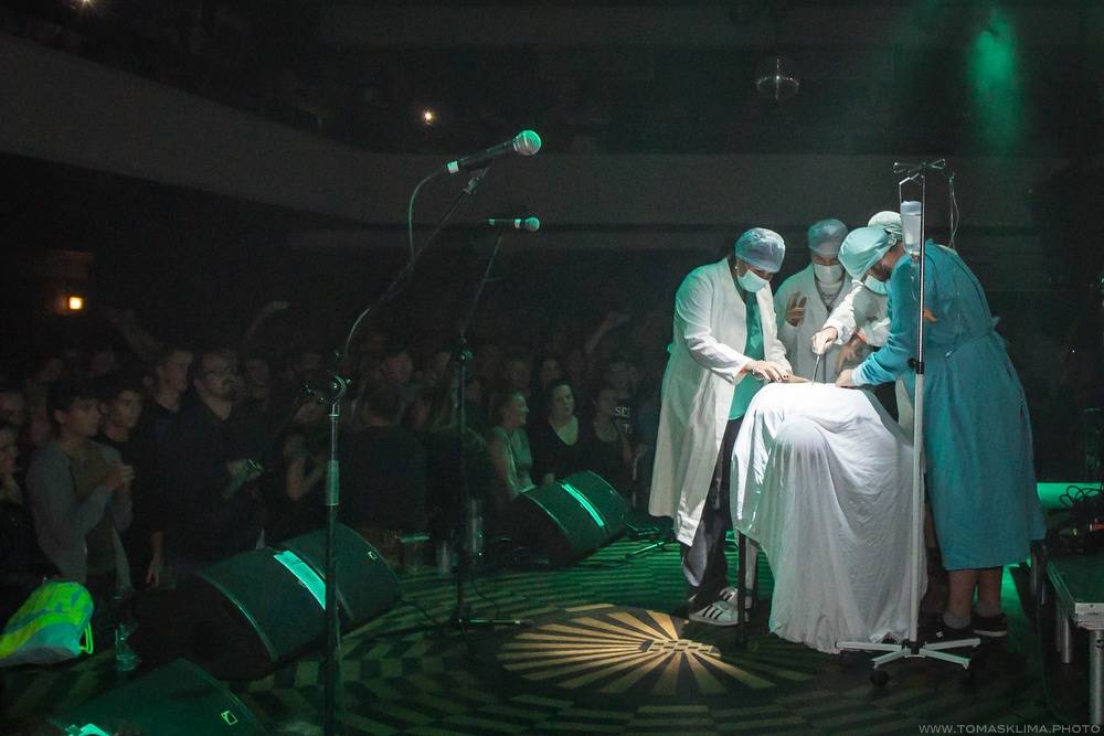 V Lucerna Music Baru v Praze operovali Horkýže Slíže