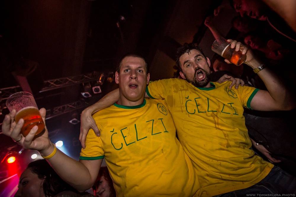 V Lucerna Music Baru v Praze operovali Horkýže Slíže