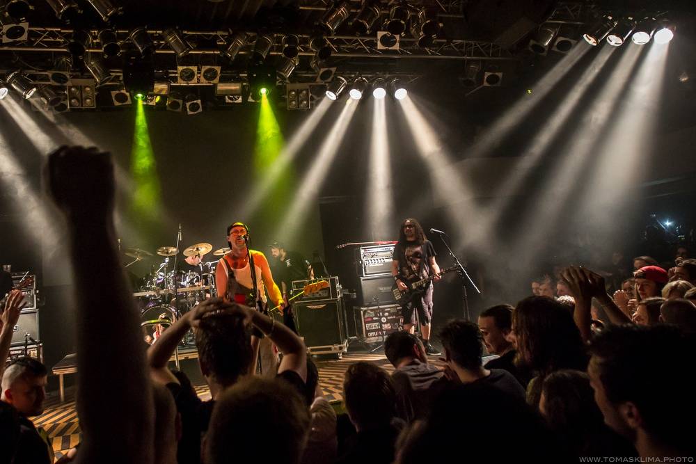 V Lucerna Music Baru v Praze operovali Horkýže Slíže