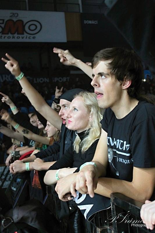 Zlín pod palbou metalu: Zahráli Epica a Eluveitie 