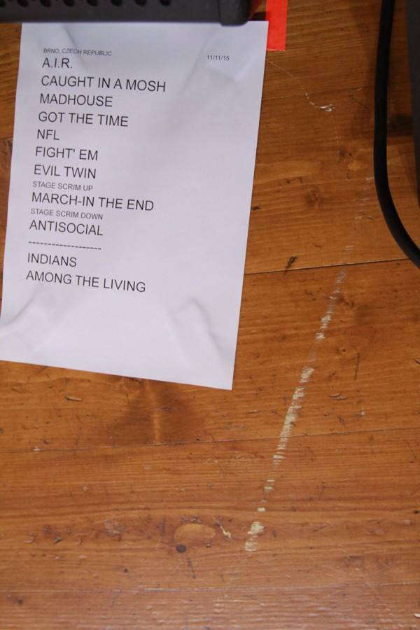 Anthrax buráceli v Brně