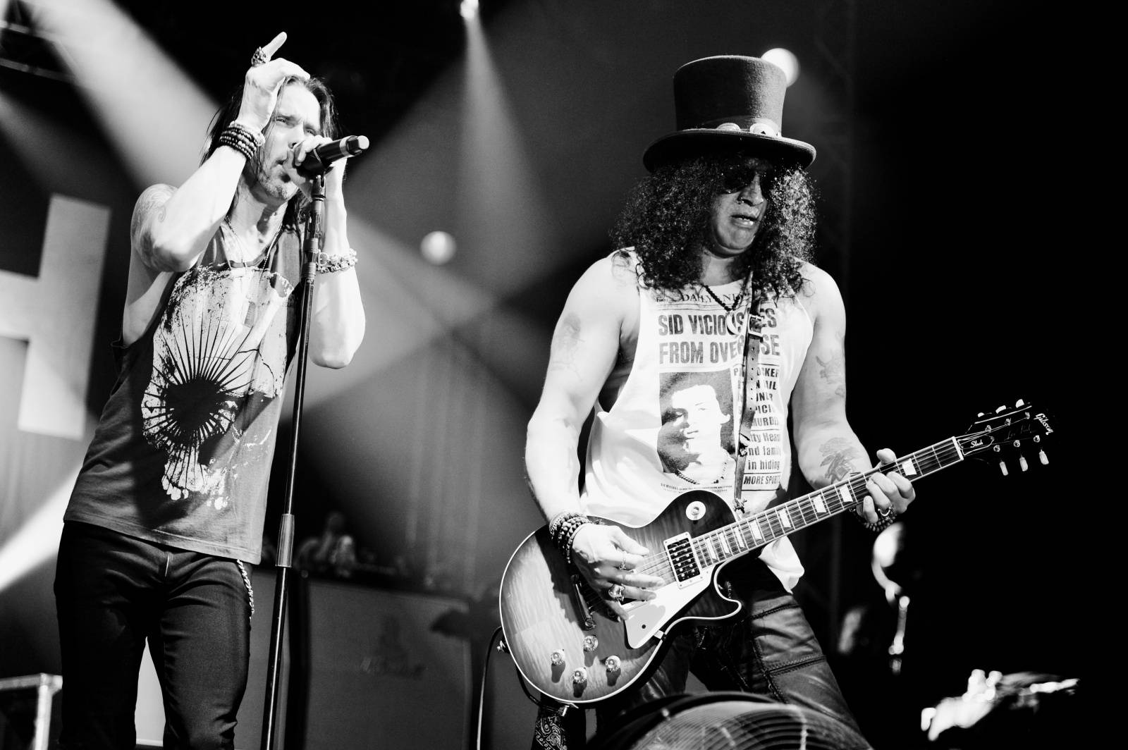 Slash exceloval v pražské Malé sportovní hale