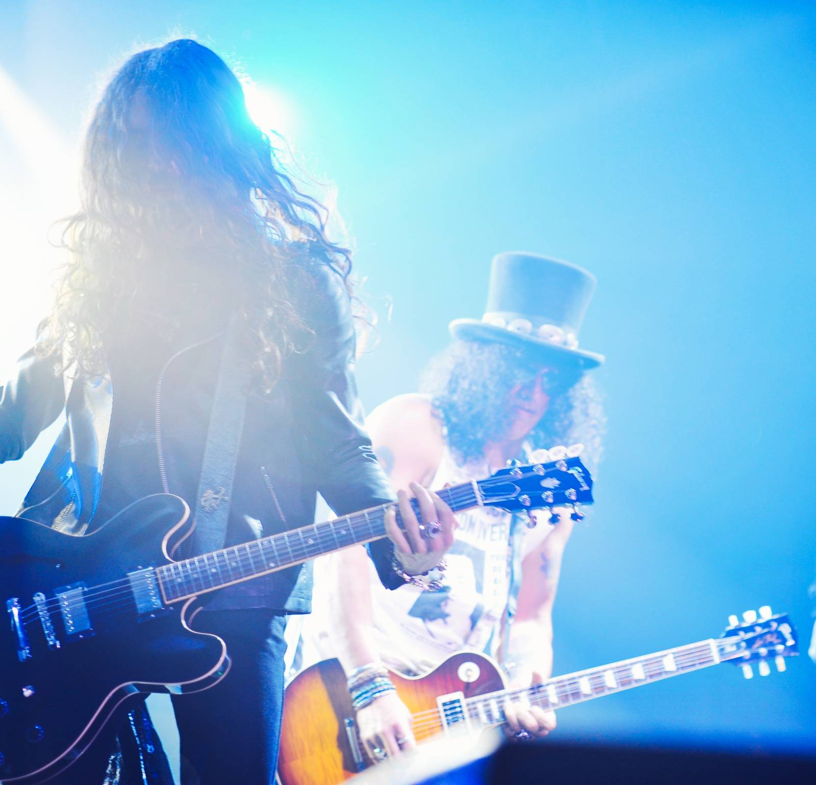 Slash exceloval v pražské Malé sportovní hale