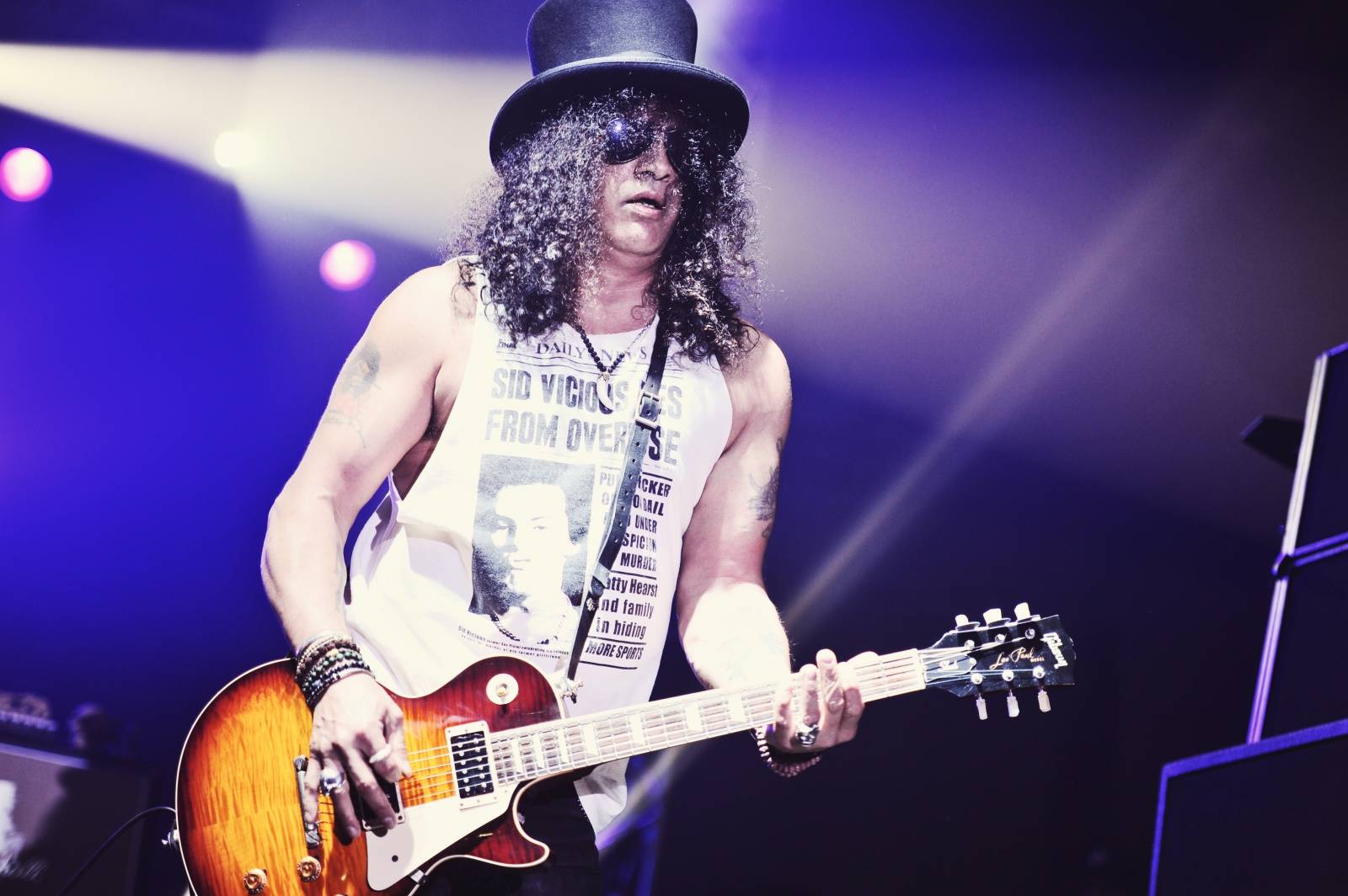 Slash exceloval v pražské Malé sportovní hale