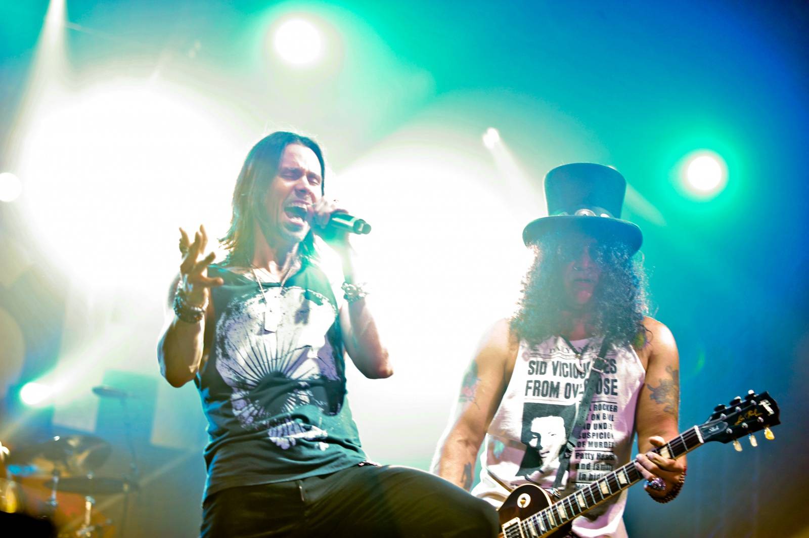 Slash exceloval v pražské Malé sportovní hale