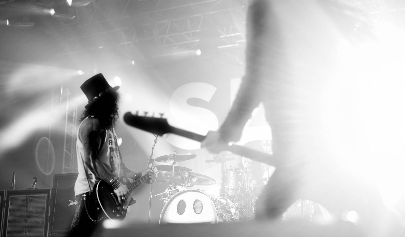 Slash exceloval v pražské Malé sportovní hale