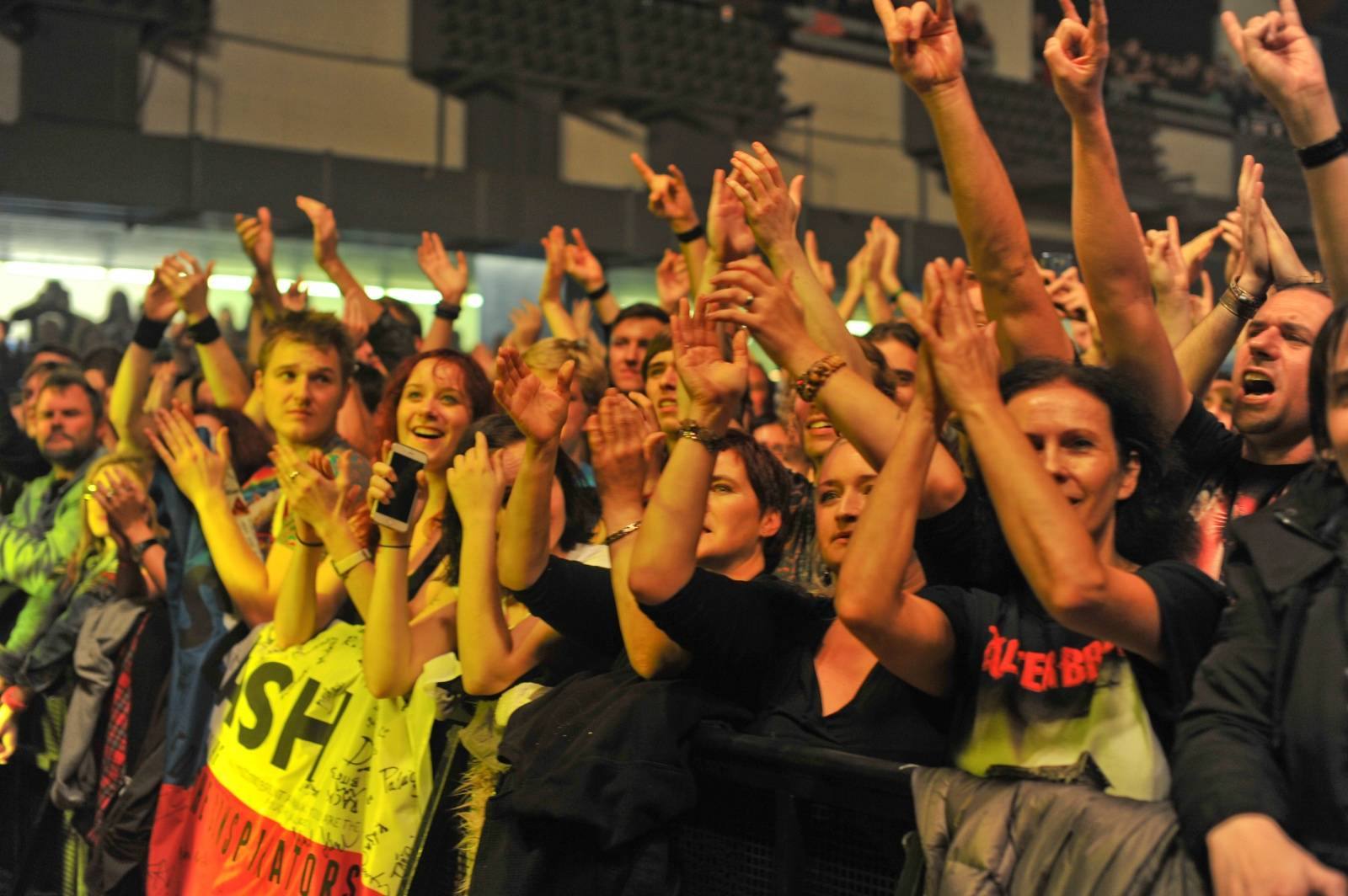 Slash exceloval v pražské Malé sportovní hale