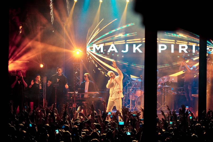 Majk Spirit rozbalil v Praze svou White show