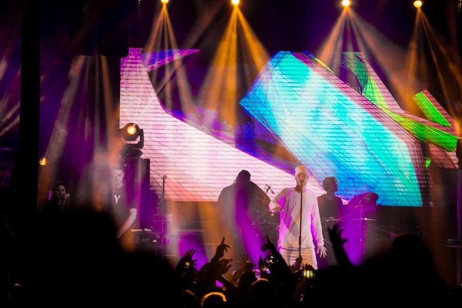 Majk Spirit rozbalil v Praze svou White show