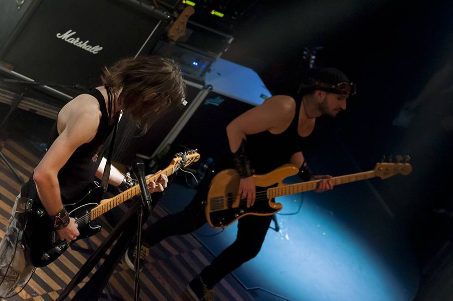 Stroy vyšvihli v Lucerna Music Baru show hodnou velikánů