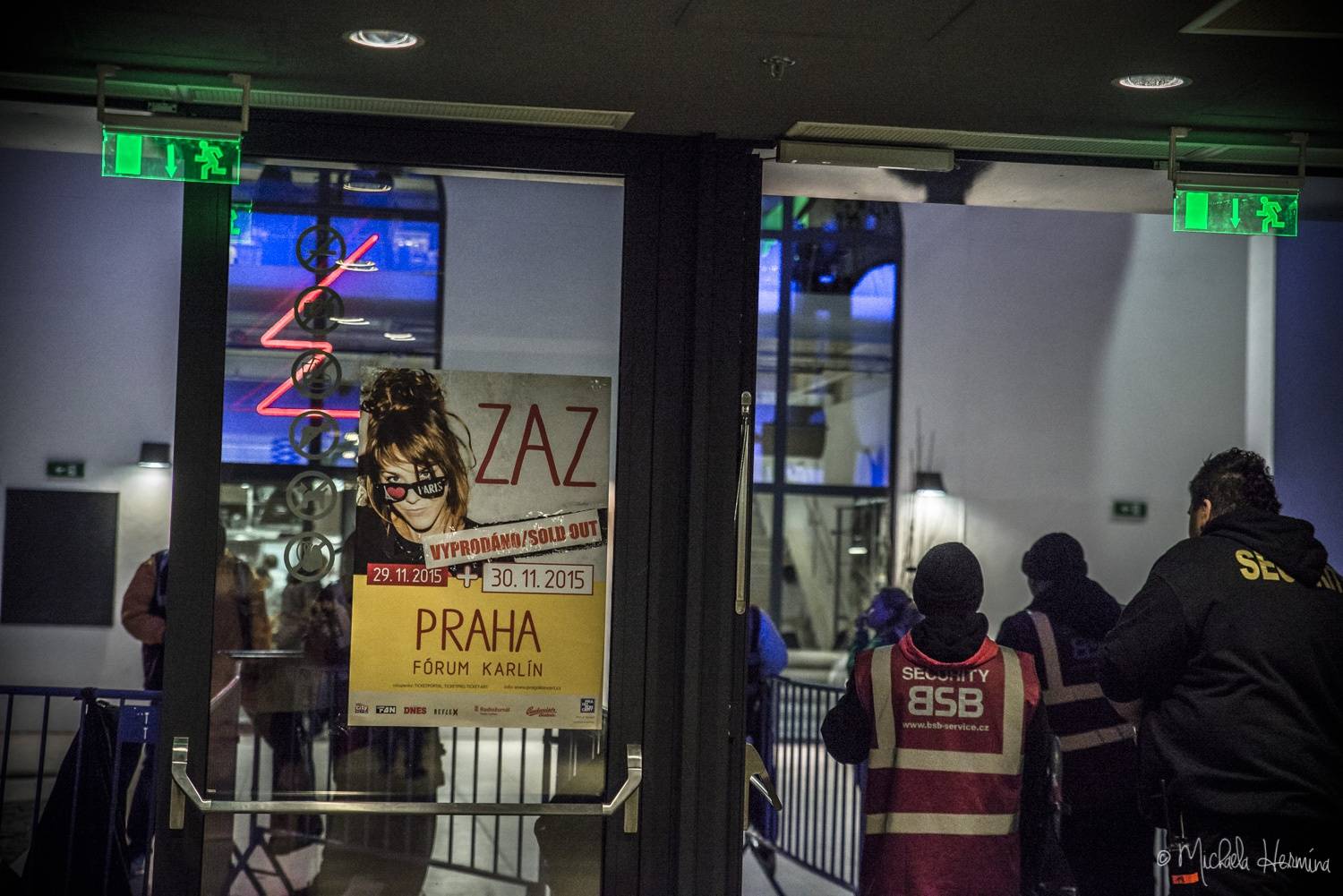 Zaz s písněmi o Paříži znovu zaplnila Forum Karlín