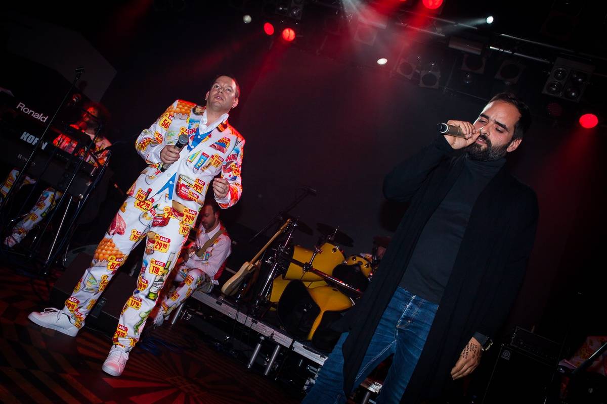 Monkey Business i s Nafrněnou Barborou Polákovou rozvášnili Lucerna Music Bar