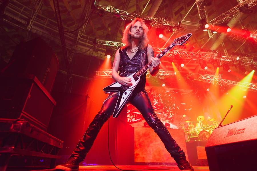 Judas Priest se vrátili do Česka: Rob Halford a spol. si zakřičeli v Brně