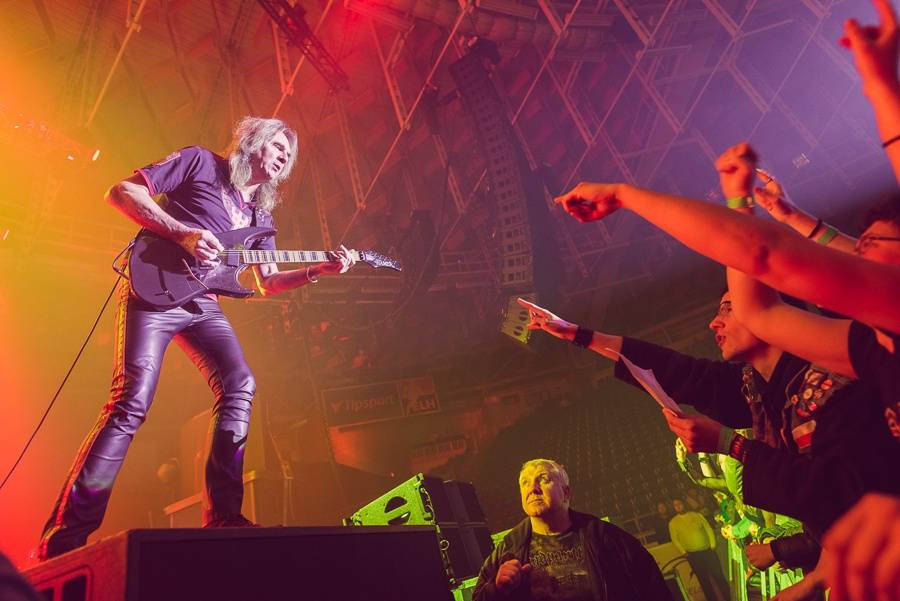 Judas Priest se vrátili do Česka: Rob Halford a spol. si zakřičeli v Brně