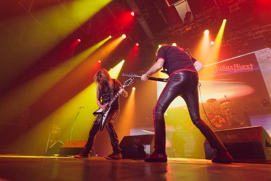 Judas Priest se vrátili do Česka: Rob Halford a spol. si zakřičeli v Brně