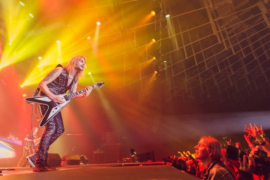 Judas Priest se vrátili do Česka: Rob Halford a spol. si zakřičeli v Brně