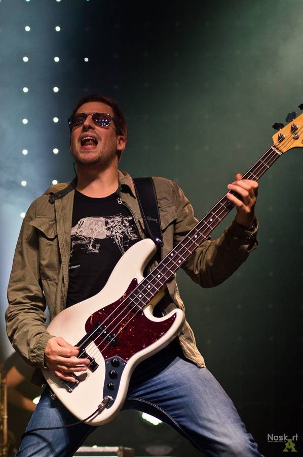 S Chinaski zpíval ve Foru Karlín i fanoušek Jakub