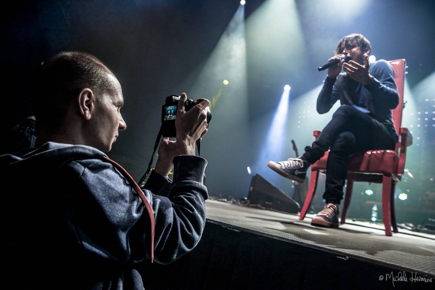 Potřetí aplaudovalo koncertu Chinaski plné Forum Karlín