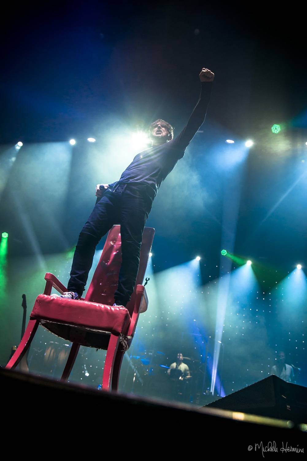 Potřetí aplaudovalo koncertu Chinaski plné Forum Karlín