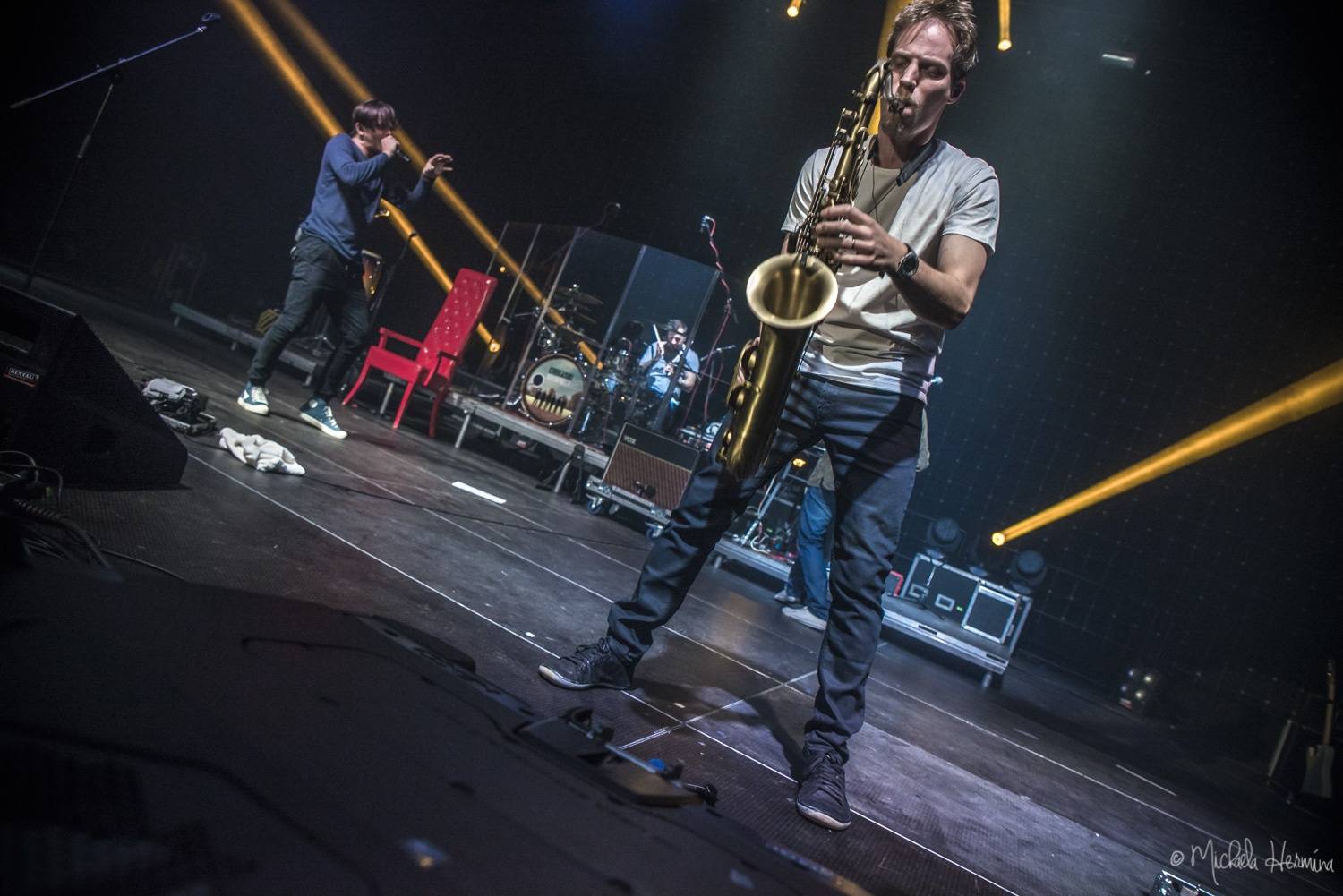 Potřetí aplaudovalo koncertu Chinaski plné Forum Karlín