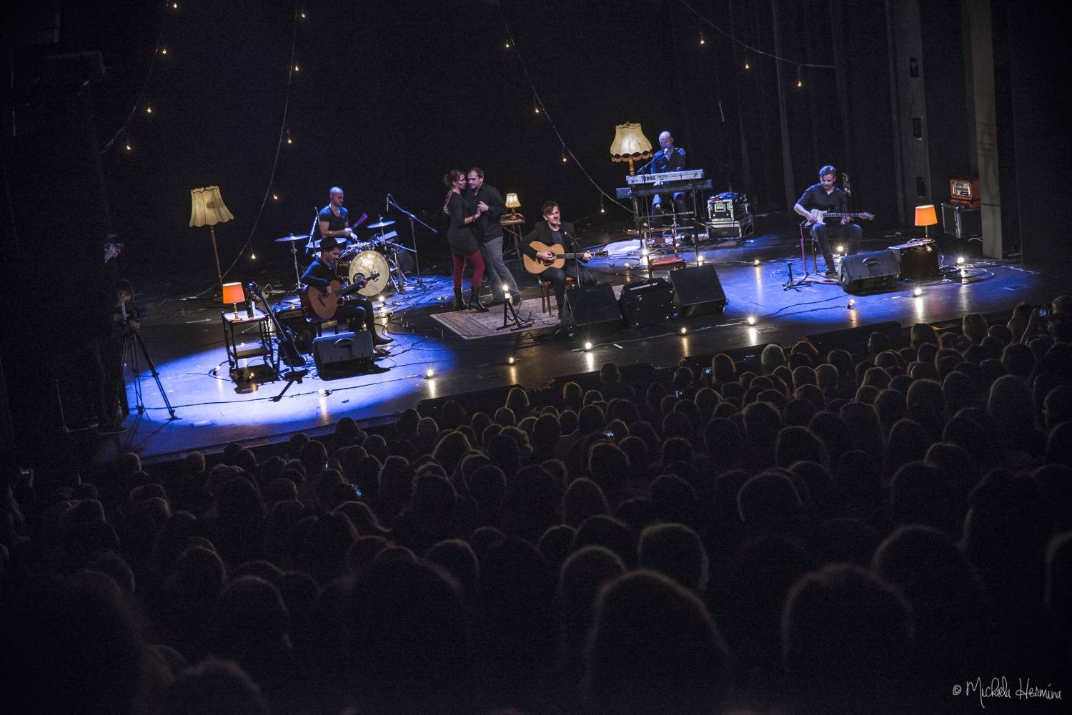 Michal Hrůza v pražské Hybernii roztančil i Marka Taclíka