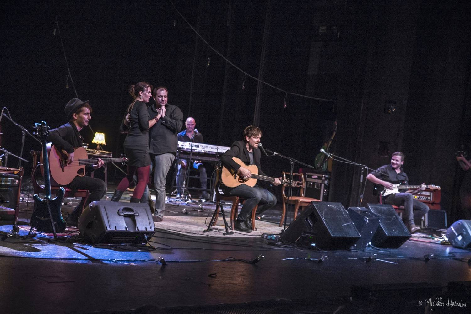 Michal Hrůza v pražské Hybernii roztančil i Marka Taclíka