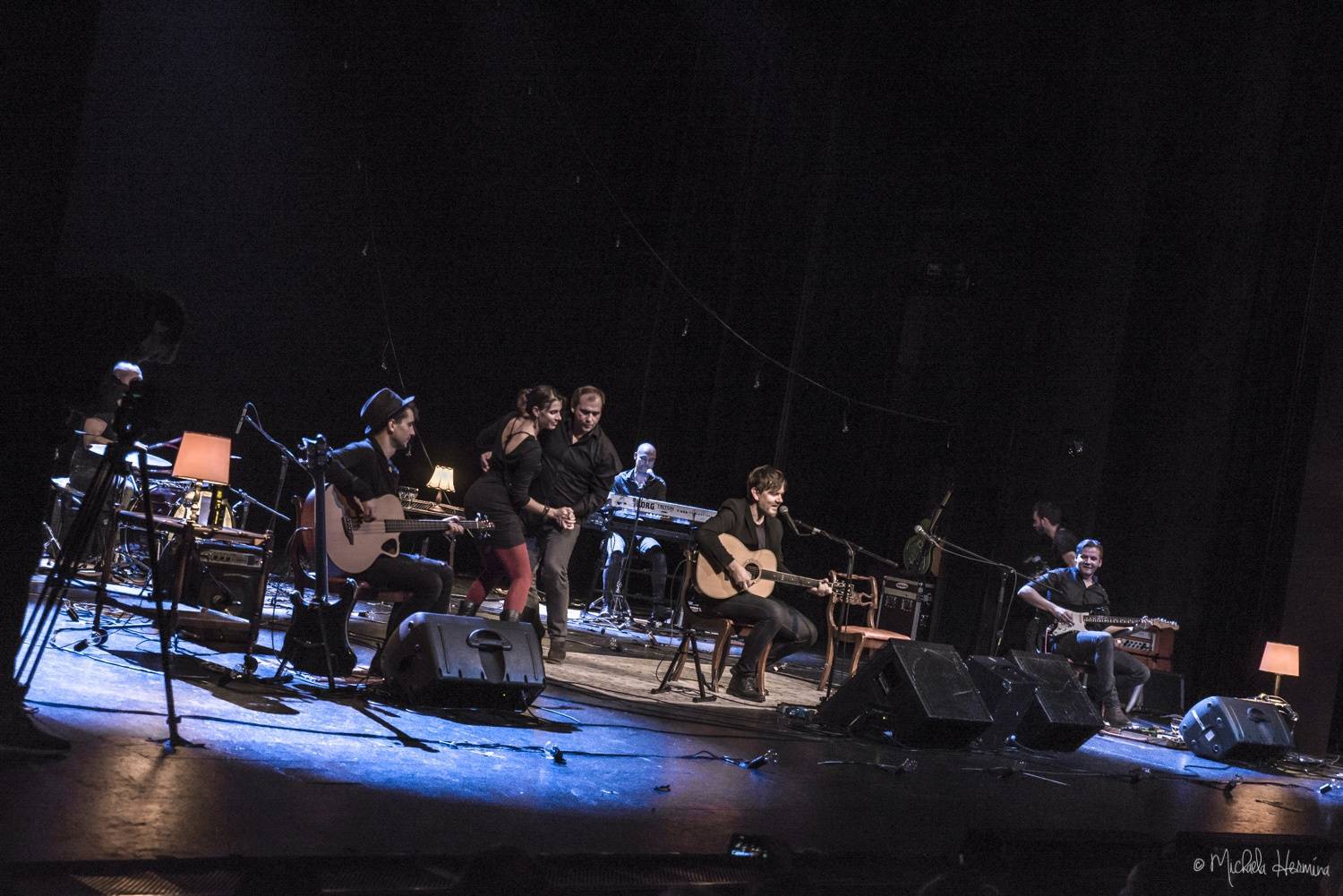 Michal Hrůza v pražské Hybernii roztančil i Marka Taclíka