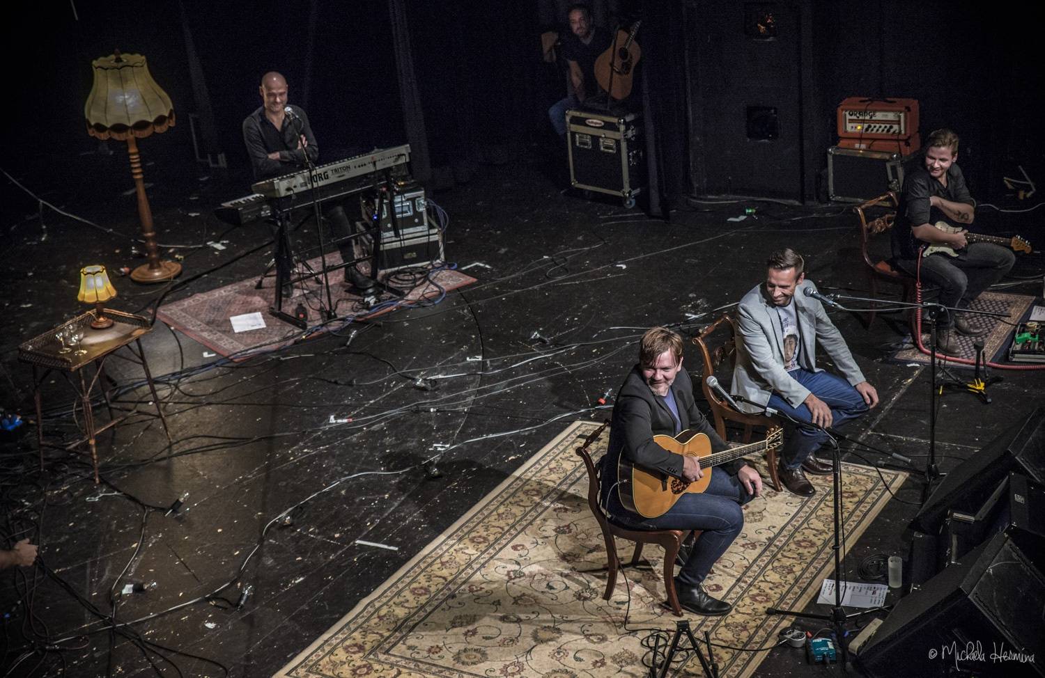 Michal Hrůza v pražské Hybernii roztančil i Marka Taclíka