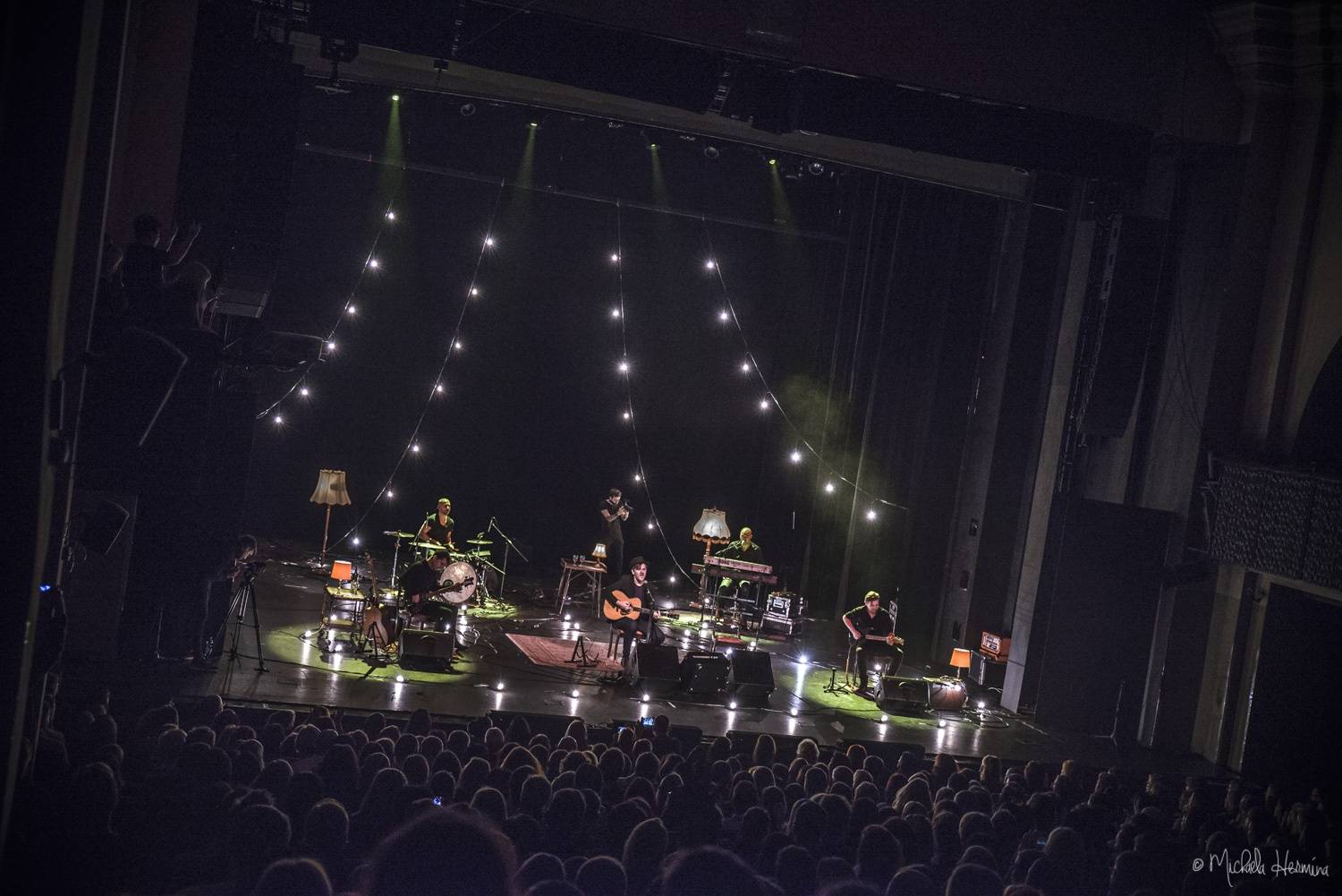 Michal Hrůza v pražské Hybernii roztančil i Marka Taclíka