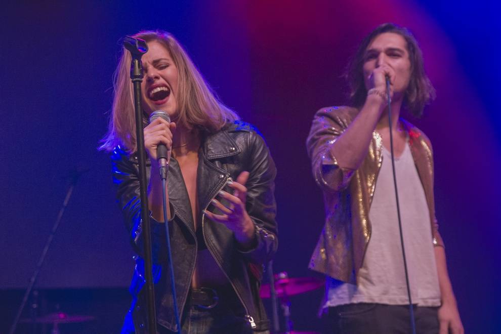 Emma Smetana křtila nový klip v Lucerna Music Baru. A byla skvělá