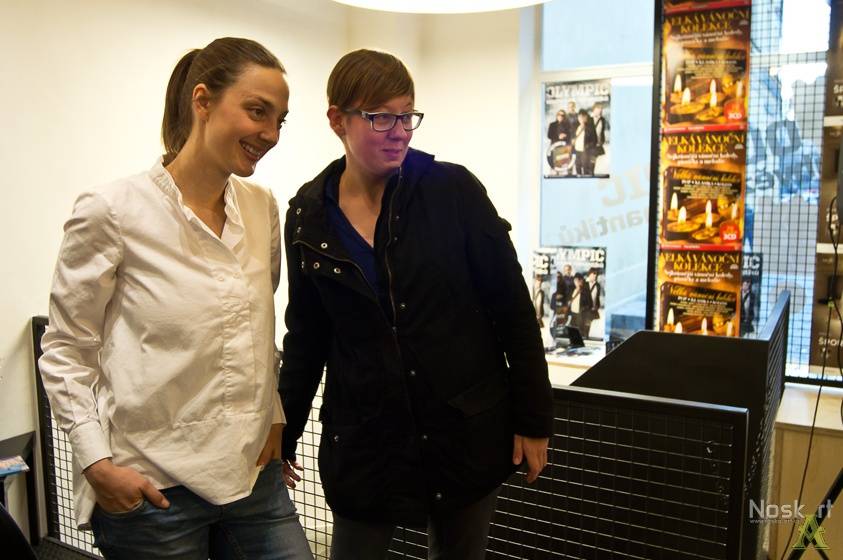 Barbora Poláková není Nafrněná, podepsala desku a pozvala na Žebřík