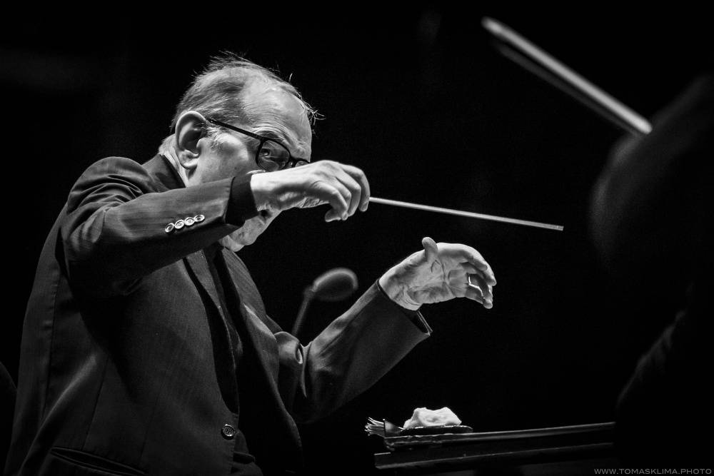 Ennio Morricone hrál v Praze i hudbu z Osmi hrozných nominovanou na Oscara