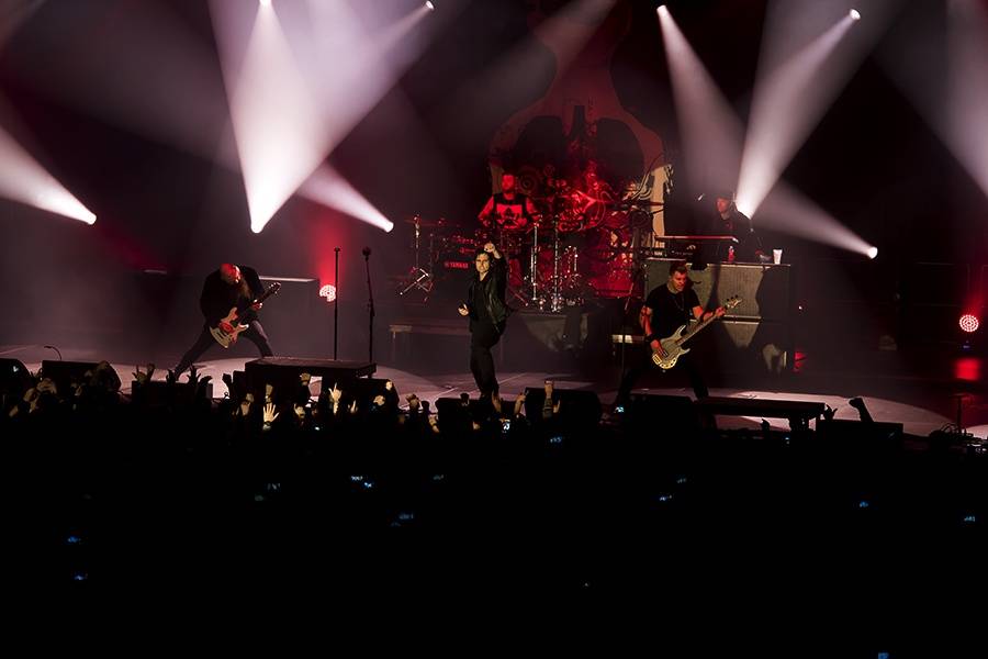 Three Days Grace v Praze: Pro klub velcí, pro halu ještě malí